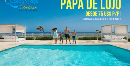 OFERTA ESPECIAL PARA PAPÁ en Ocean Village Deluxe