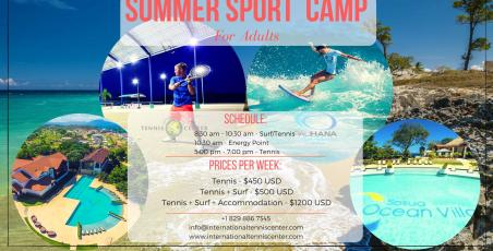 Tennis Summer Camp 2018