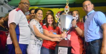 Our sponsored team Sharks of Sosua are the champions!