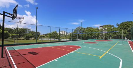 Basketball/Volleyball court at SOV!