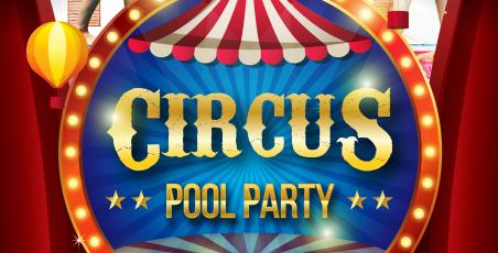Circus Pool Party at Restaurant Maria