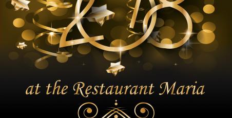 New Year 2018 celebration at our restaurant Maria at Ocean Village Deluxe!