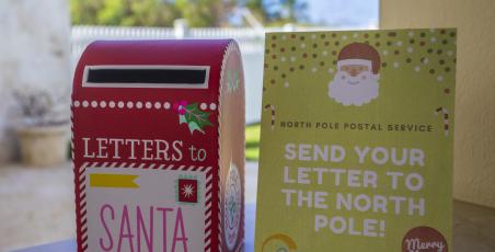 Santa's Mail Box in Sosua Ocean Village and Ocean Village Deluxe