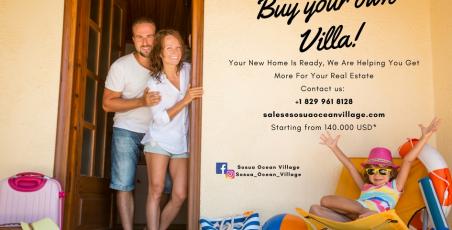 Buy your own villa at Sosua Ocean Village! 