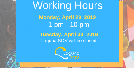 Cambios en el horario de Laguna SOV por el Día del Trabajo