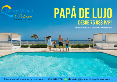 Special Father's Day Offer at Ocean Village Deluxe