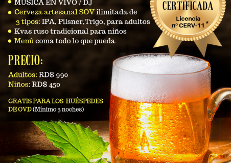 FIESTA DE LA CERVEZA ARTESANAL EN EL RESTAURANTE AL PORTO