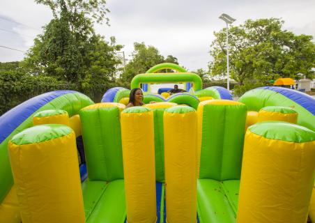 Ready, set, play! Let the inflatable fun begin!