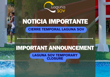 Laguna SOV Temporarily Closed Until Further Notice