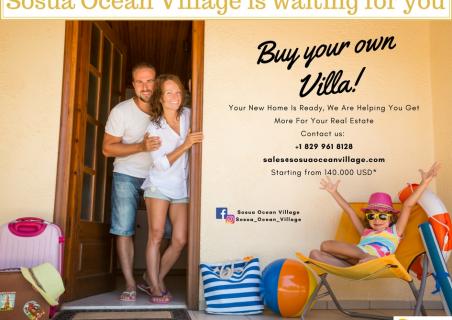 Buy your own villa at Sosua Ocean Village! 