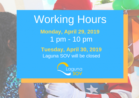 Cambios en el horario de Laguna SOV por el Día del Trabajo